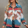 Southwestern Pattern Button-Up Jacket - Canyon Coast