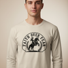 Faith Over Fear Long Sleeve - Oat Heather
