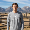 Legacy Crest Long Sleeve Tee - Stone Smoke