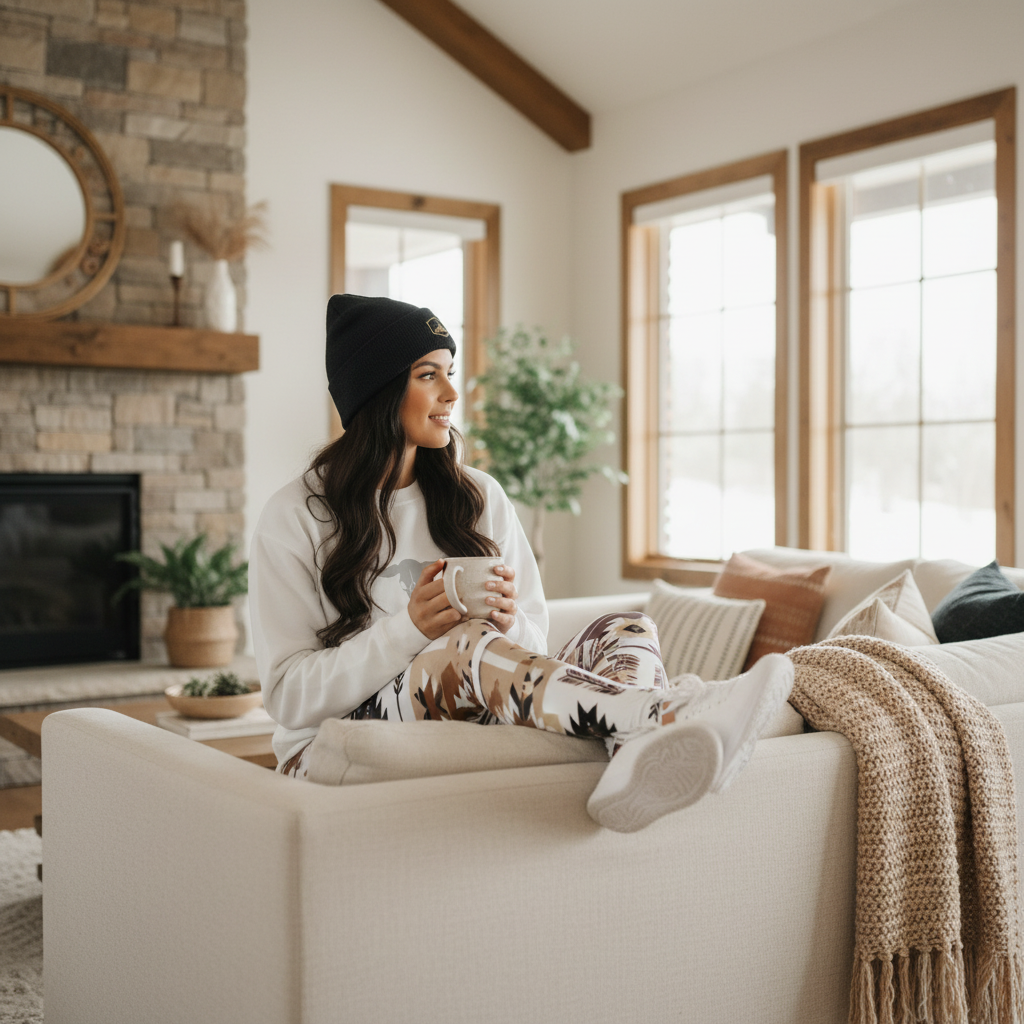 Western Legacy Longhorn Sweatshirt - Women's Crewneck Fleece | Faith & Tradition