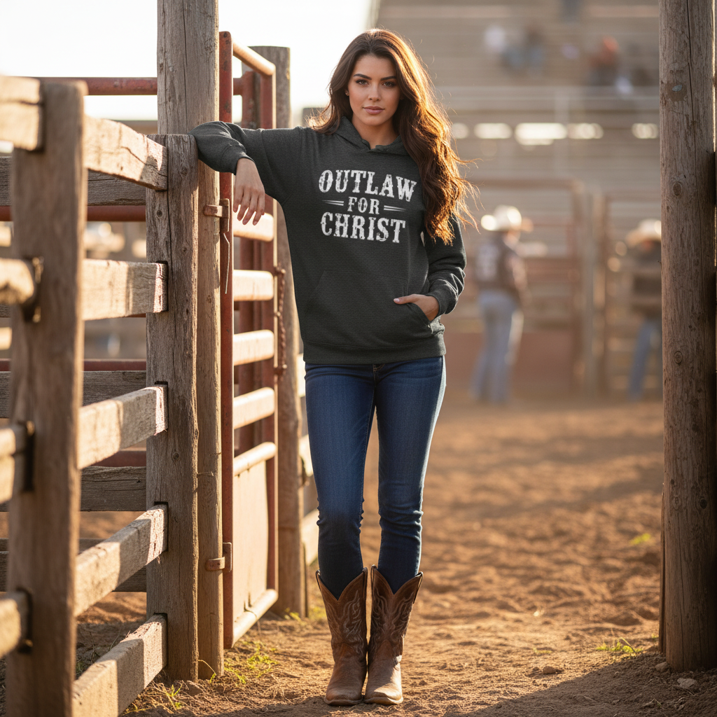 Outlaw For Christ Hoodie