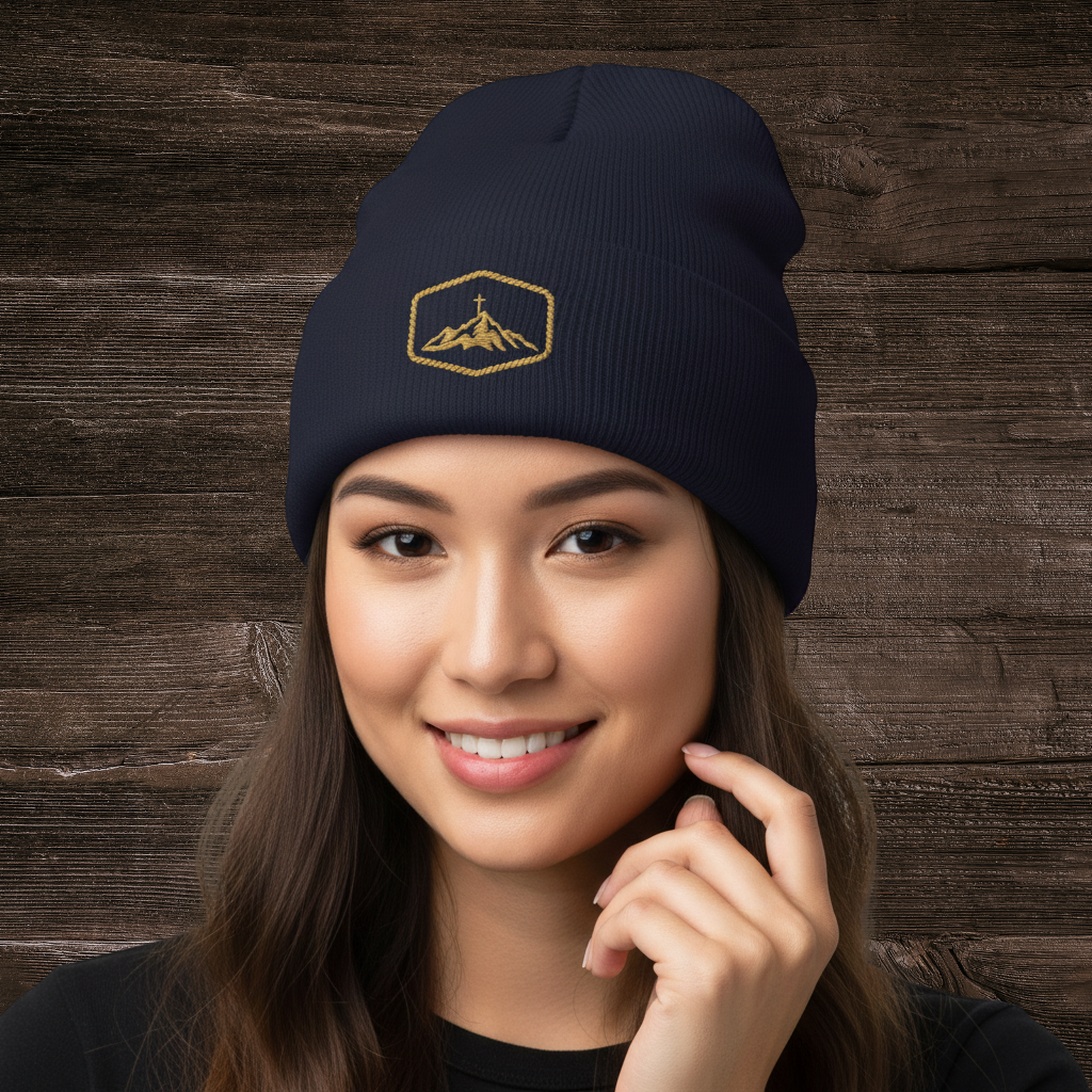 Keeper Beanie | Cuffed Knit Beanie Navy