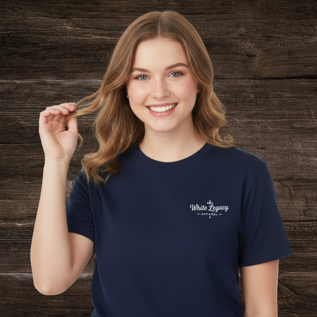 Hunt Fish Pray Tee Navy