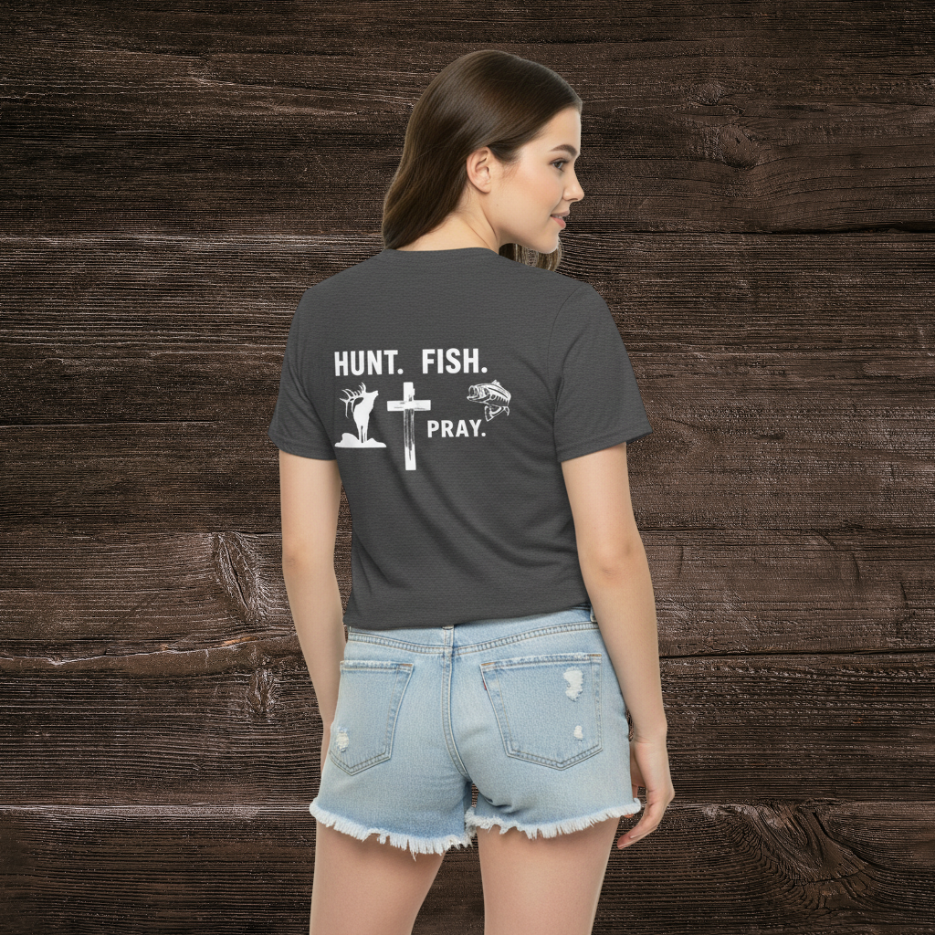 Hunt Fish Pray Tee