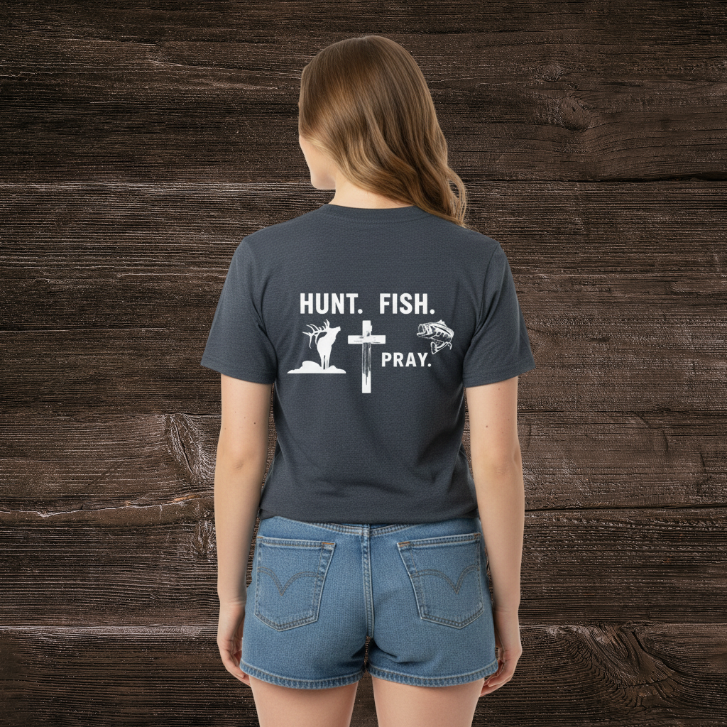 Hunt Fish Pray Tee