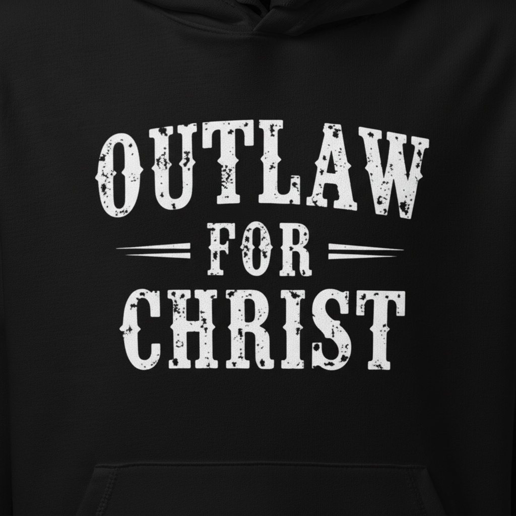 Outlaw For Christ Hoodie