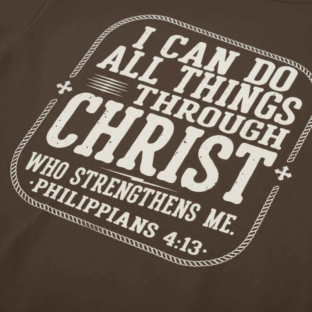 Phil 4:13 Rancher Tee