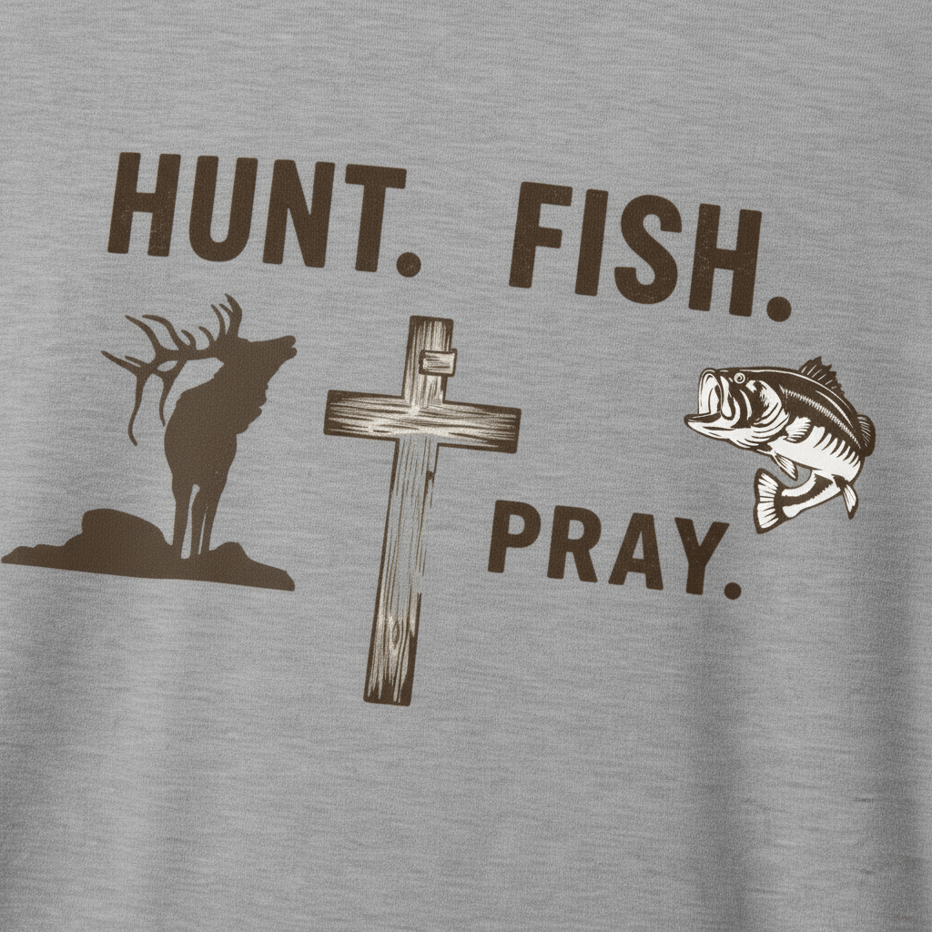 Hunt Fish Pray Long Sleeve