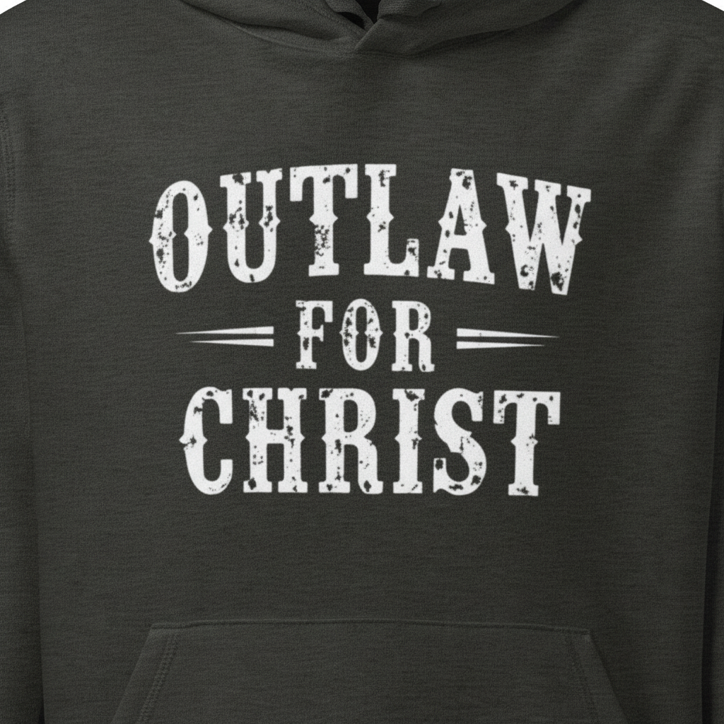 Outlaw For Christ Hoodie