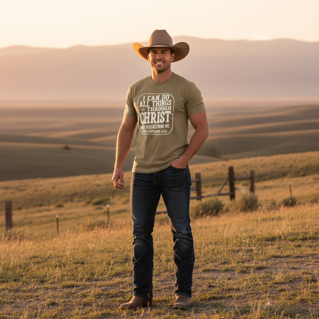 Phil 4:13 Rancher Tee