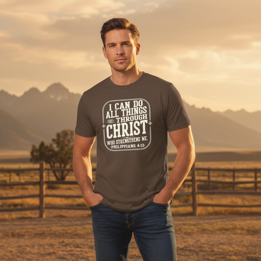 Phil 4:13 Rancher Tee