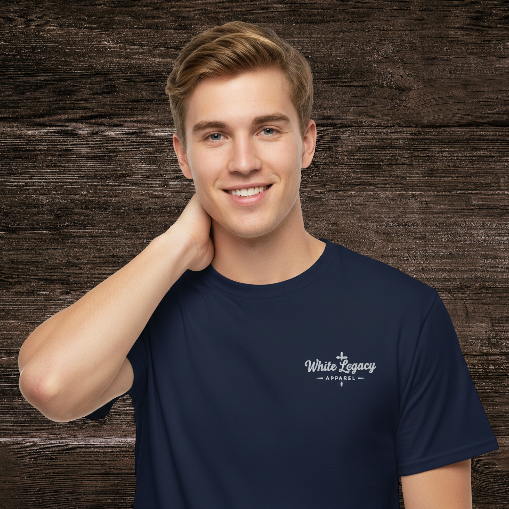 Hunt Fish Pray Tee Navy