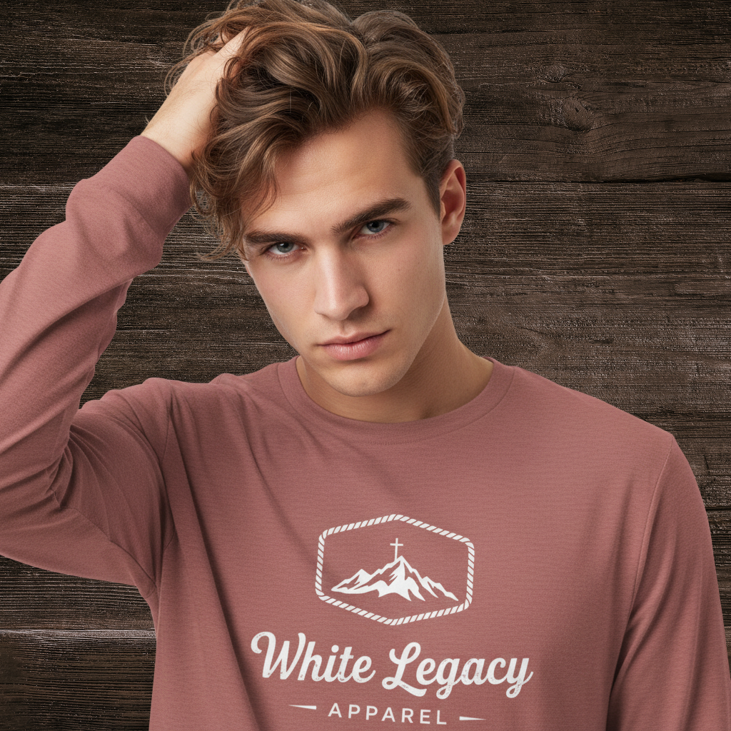 Foundry Long Sleeve Heather Mauve