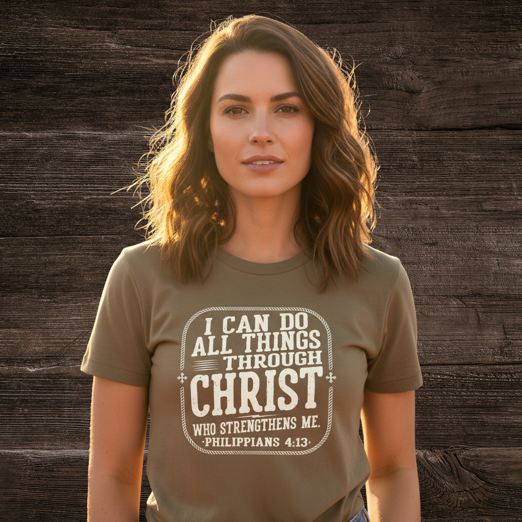 Phil 4:13 Rancher Tee