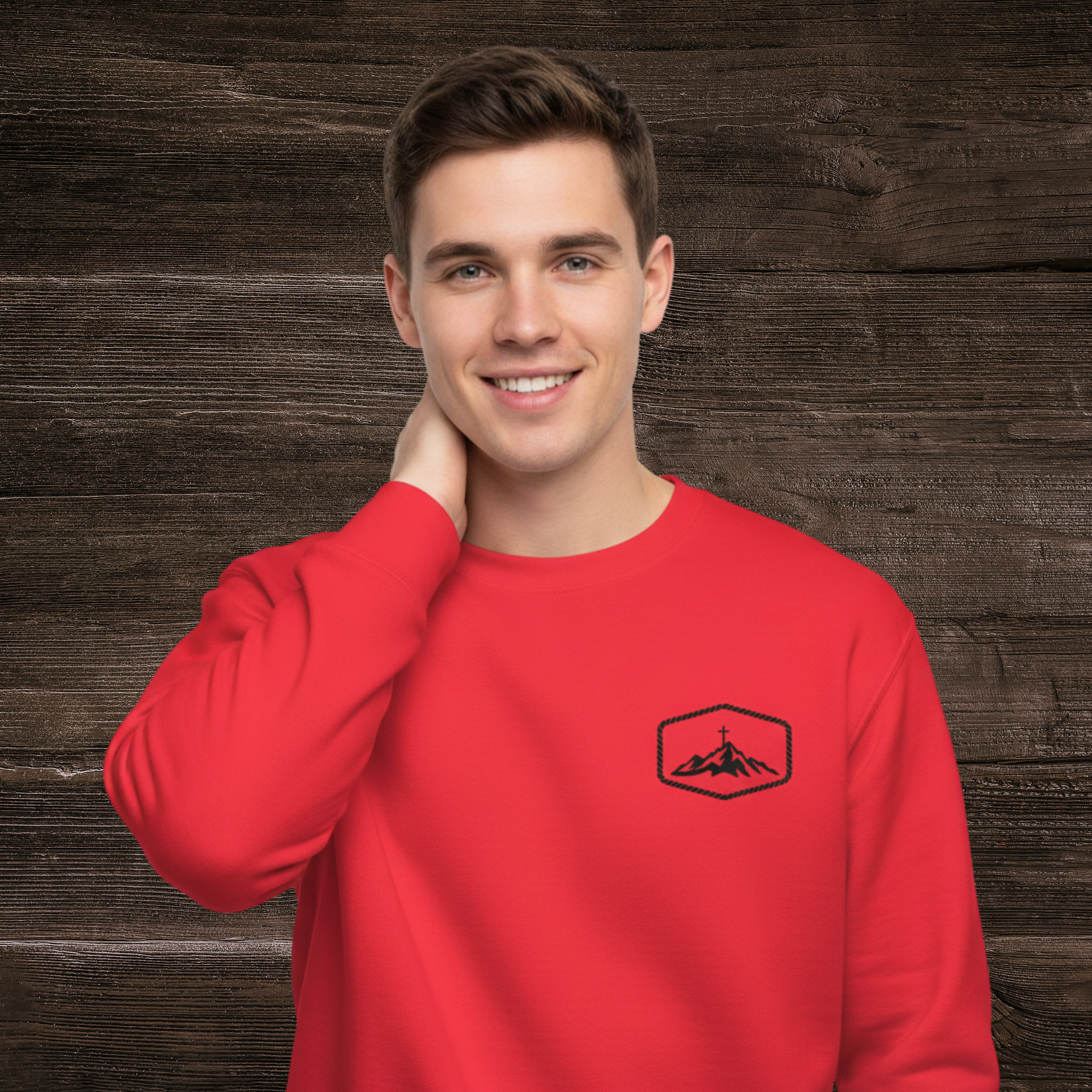 Icon Mark Sweatshirt Team Red