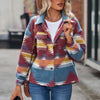 Southwestern Pattern Button-Up Jacket - Sundance Mesa