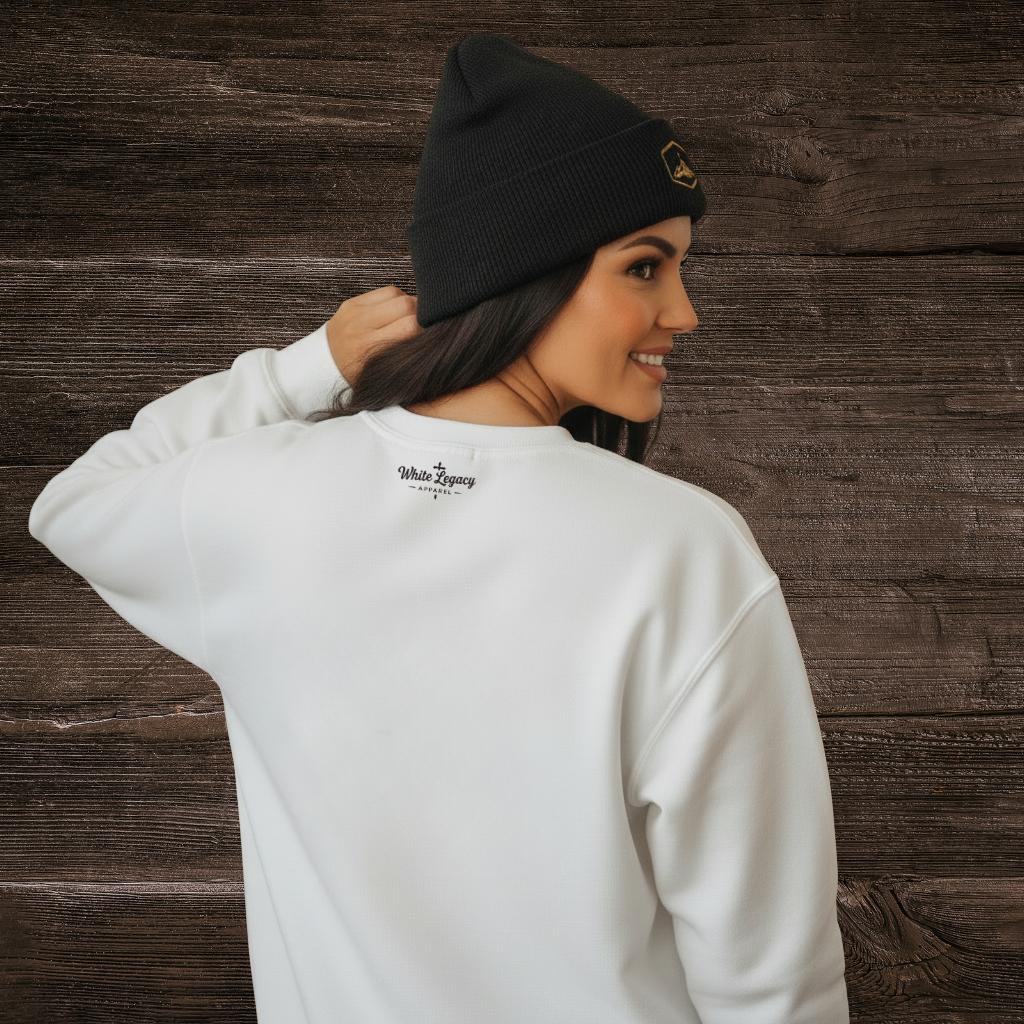 Western Legacy Longhorn Sweatshirt - Women's Crewneck Fleece | Faith & Tradition