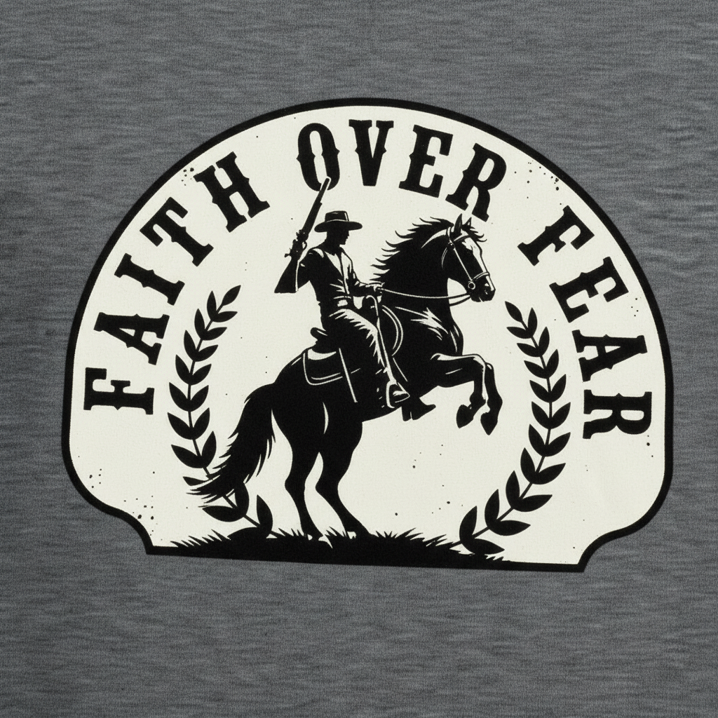 Western Faith over Fear -womens