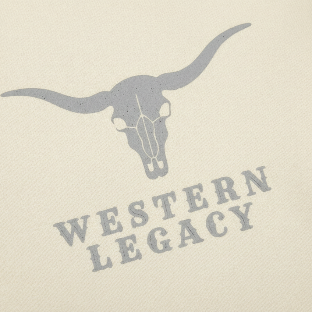 Western Legacy Longhorn Sweatshirt - Women's Crewneck Fleece | Faith & Tradition