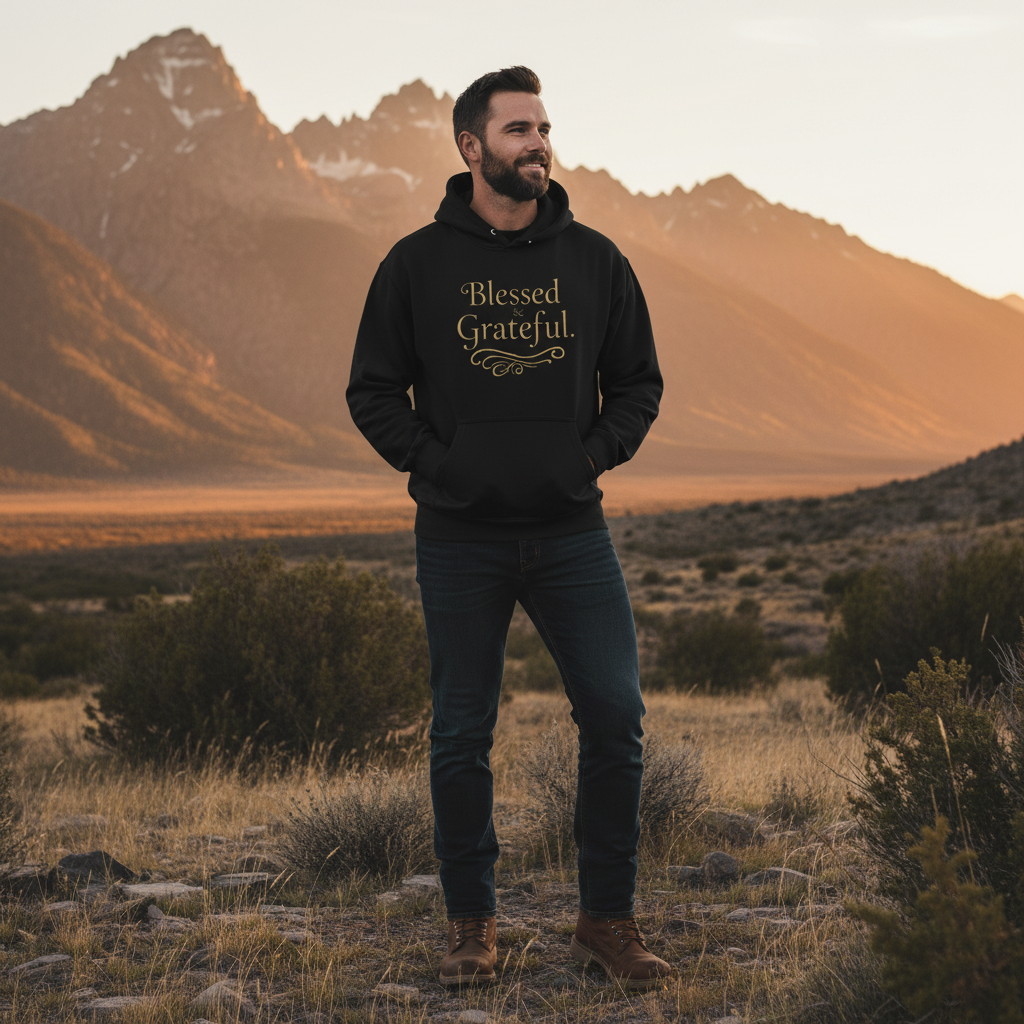 Black - Male model outdoors