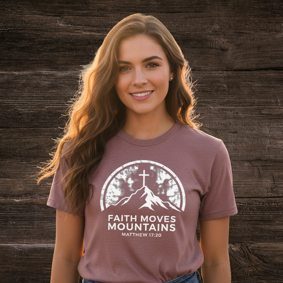 Faith Moves Mountains Tee