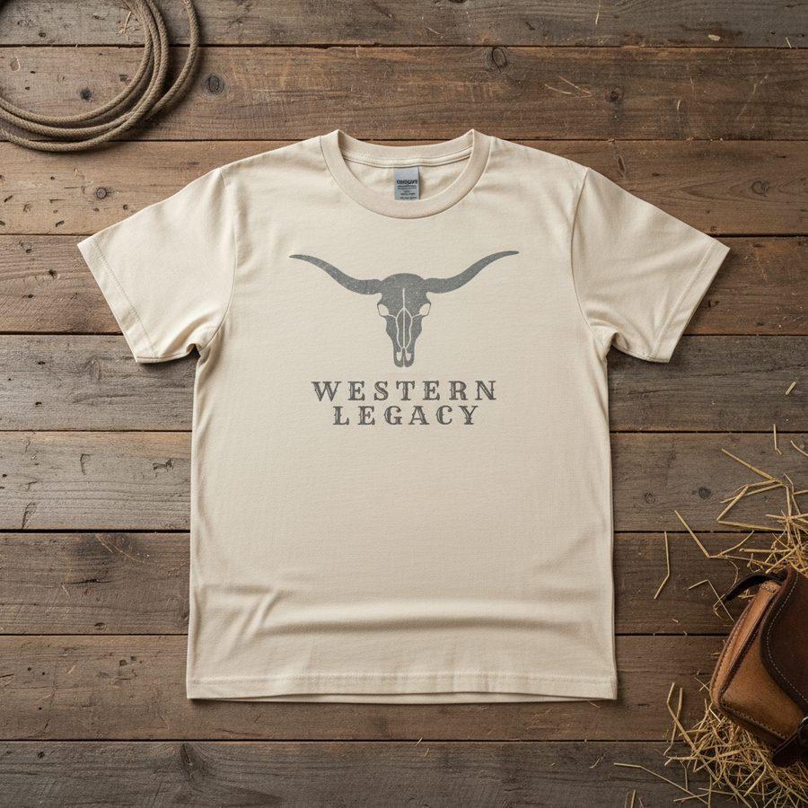 Western Legacy Longhorn Tee