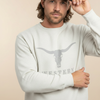 Western Legacy Men’s Crewneck - Canvas Cream