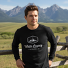 Legacy Crest Long Sleeve Tee - Midnight Trail