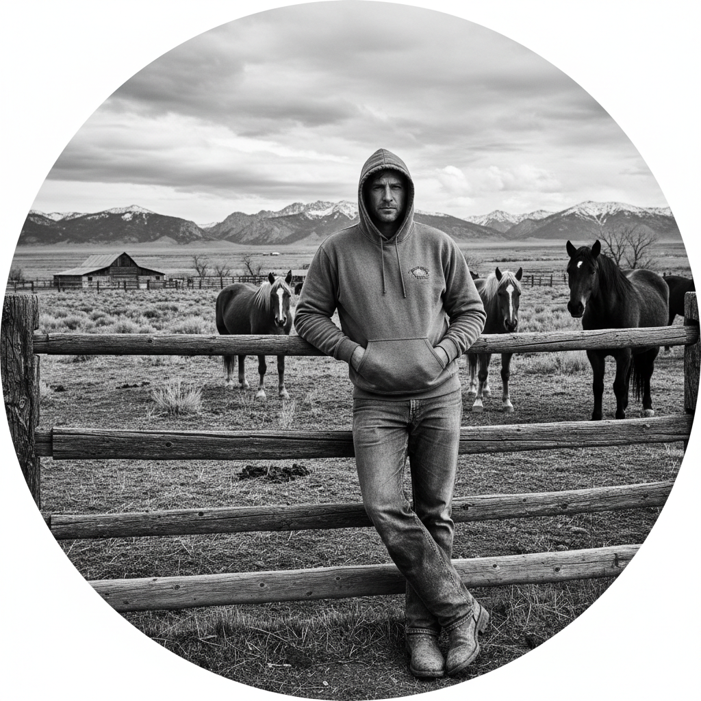 Ranch Ready - Black and White