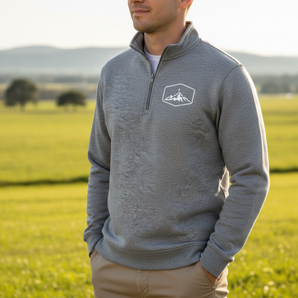 Trailhead Quarter-Zip - Detail Shot