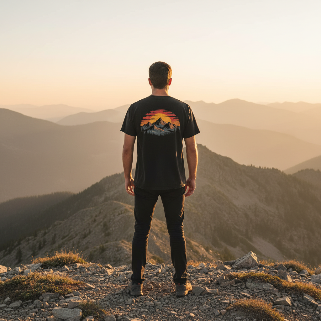 Vintage Black - Lifestyle Back View - Corrected