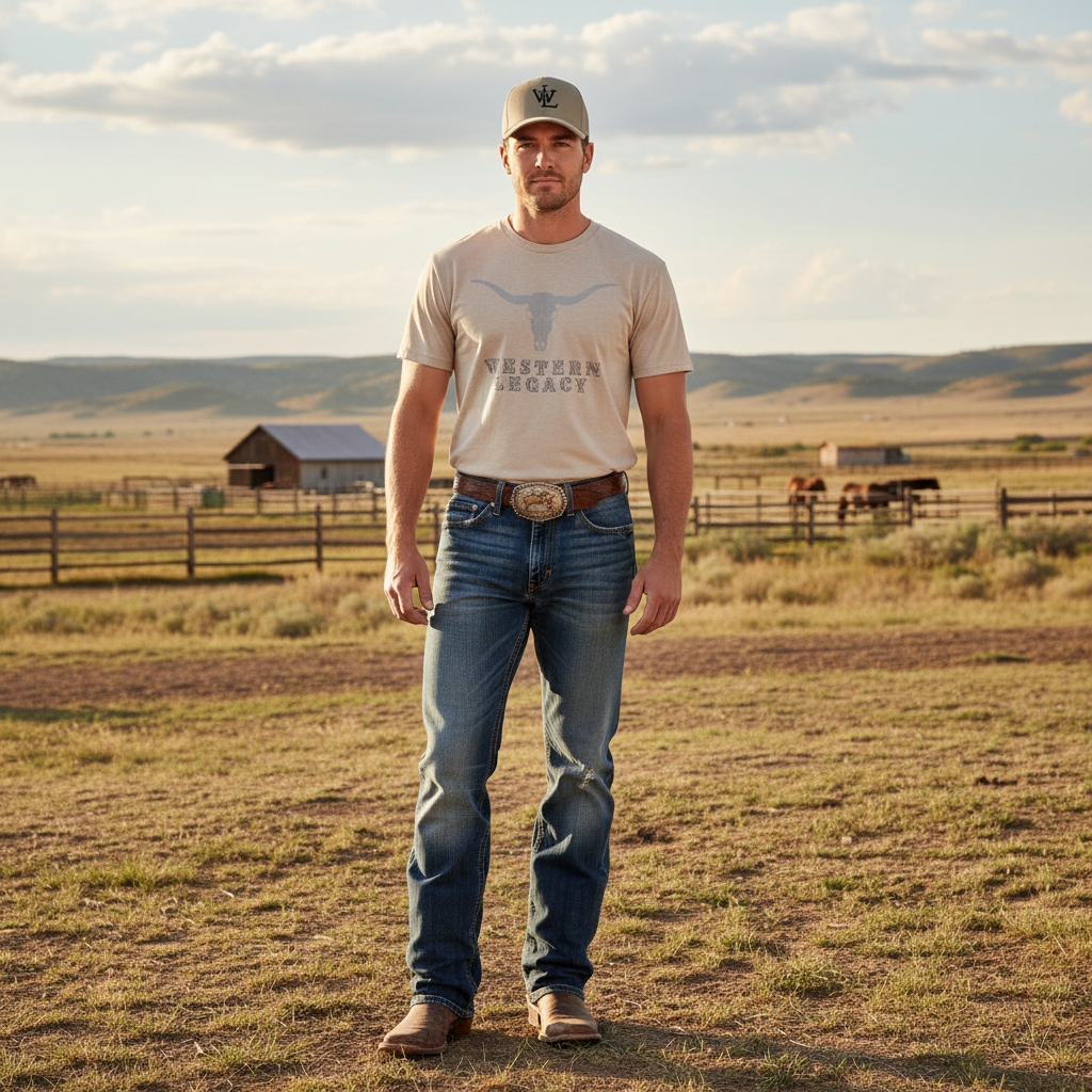 Western Fit - T-Shirt Look