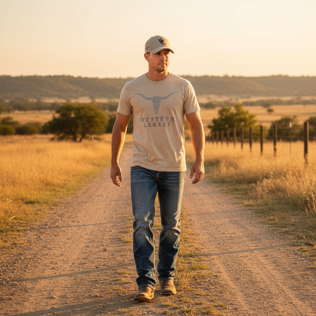 Heather Cream- Front model