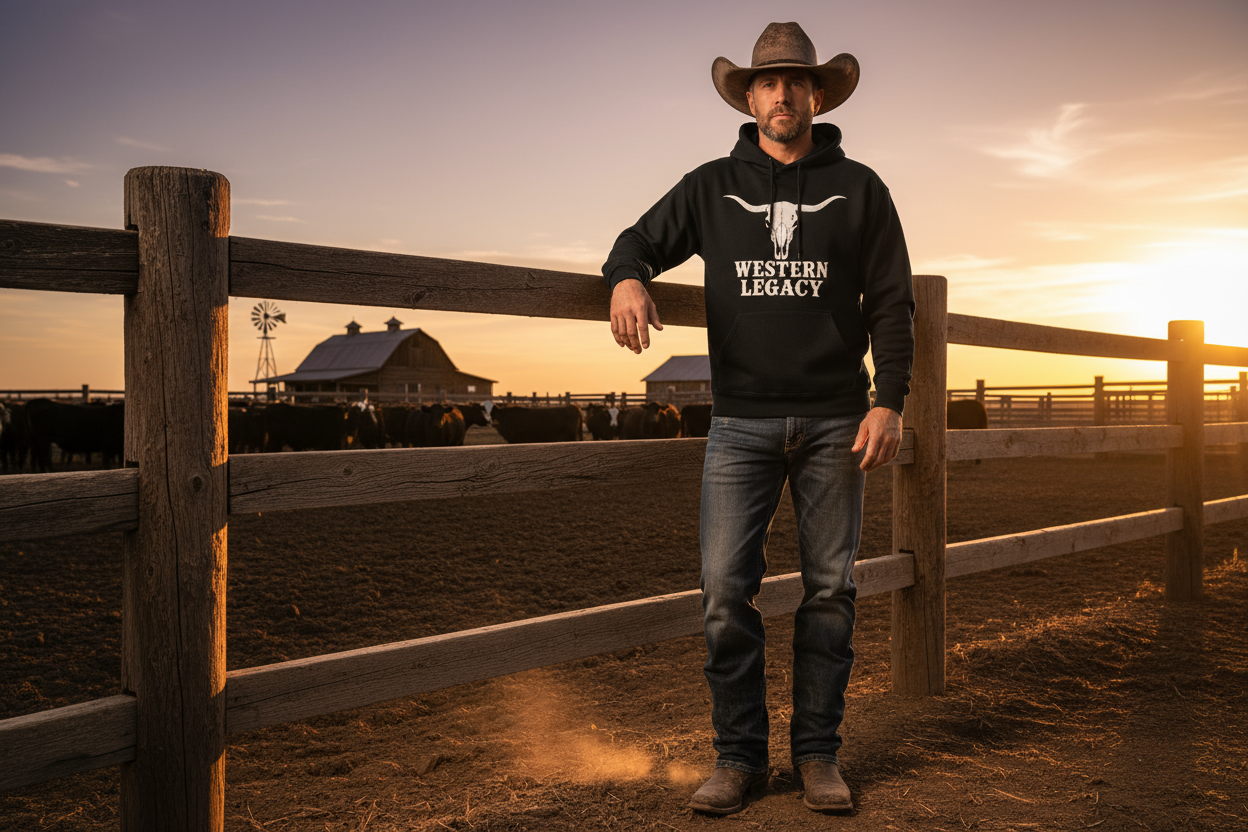 Western Legacy Hoodie - Ranch Lifestyle