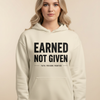 Earned Not Given Hoodie - Prairie Bone