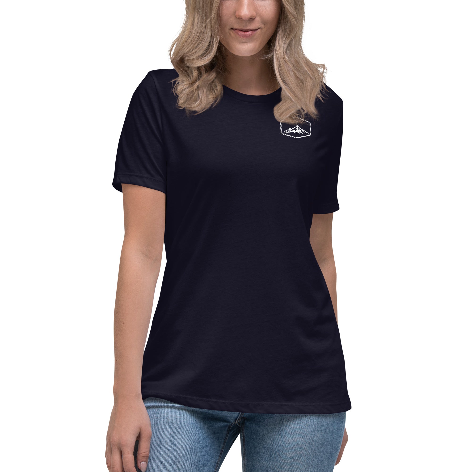 Women's Mountain Cross Tee Navy